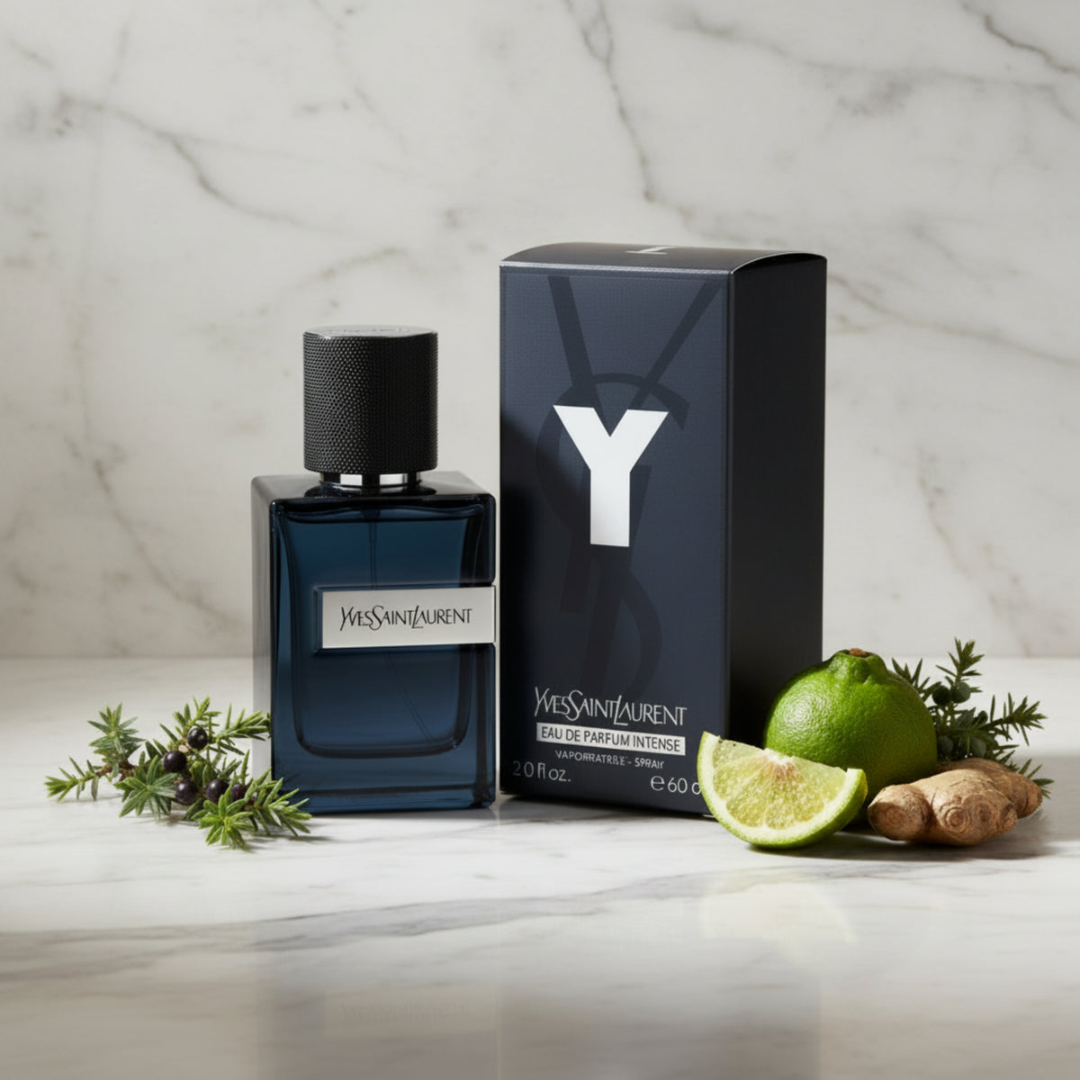Yves Saint Laurent Y Eau de Parfum Intense Spray for Men 2.0 oz (60 ml) by Yves Saint Laurent 3614273898461