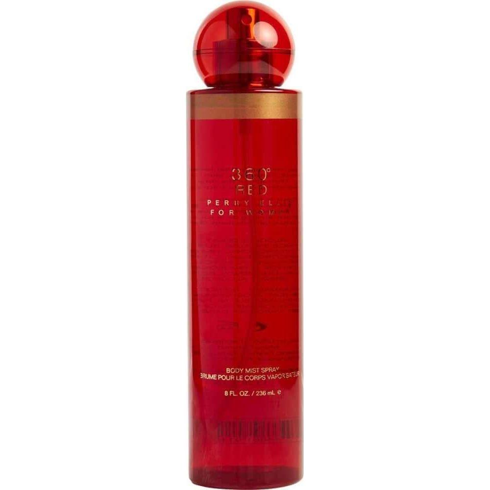 360 Red by Perry Ellis for Women Body Mist 8 oz New 844061014732