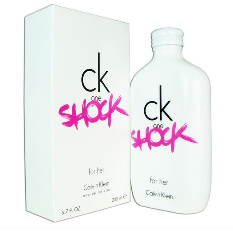 Calvin Klein CK One Shock by Calvin Klein for Her EDT 6.7 oz 6.8 NEW in BOX at $ 24.37