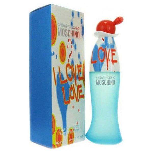 I Love Love Perfume by Moschino 3.4 oz edt for Women New in Box Sealed