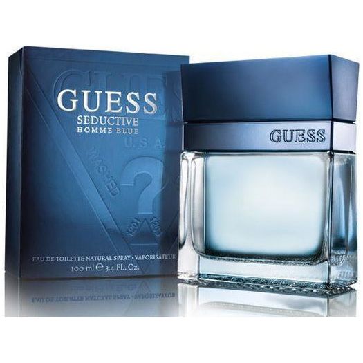 Guess GUESS BLUE SEDUCTIVE HOMME 3.3 / 3.4 edt Men Cologne New in Retail Box at $ 18.9