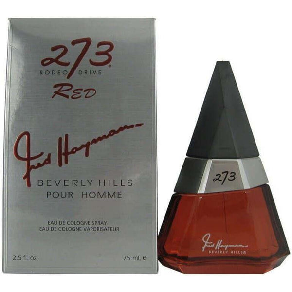 273 RED pour homme Fred Hayman Cologne for Men EDC 2.5 oz NEW IN BOX