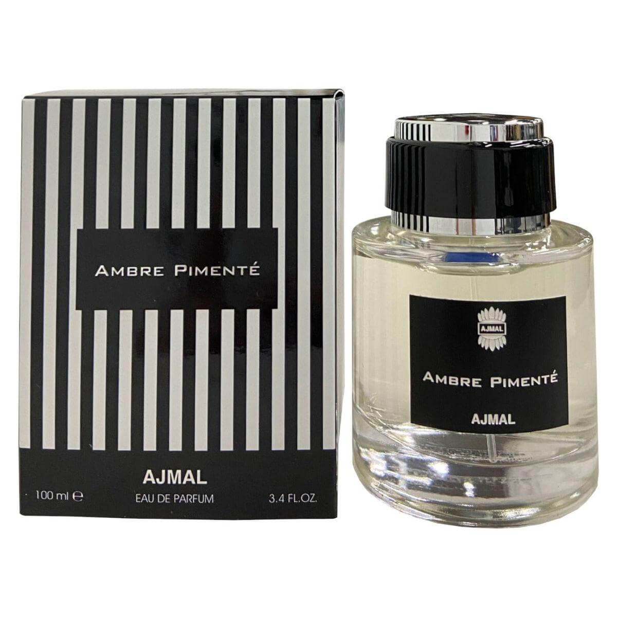 Ambre Pimente by Ajmal 3.3 / 3.4 oz EDP Perfume for Unisex New In Box 6293708008193