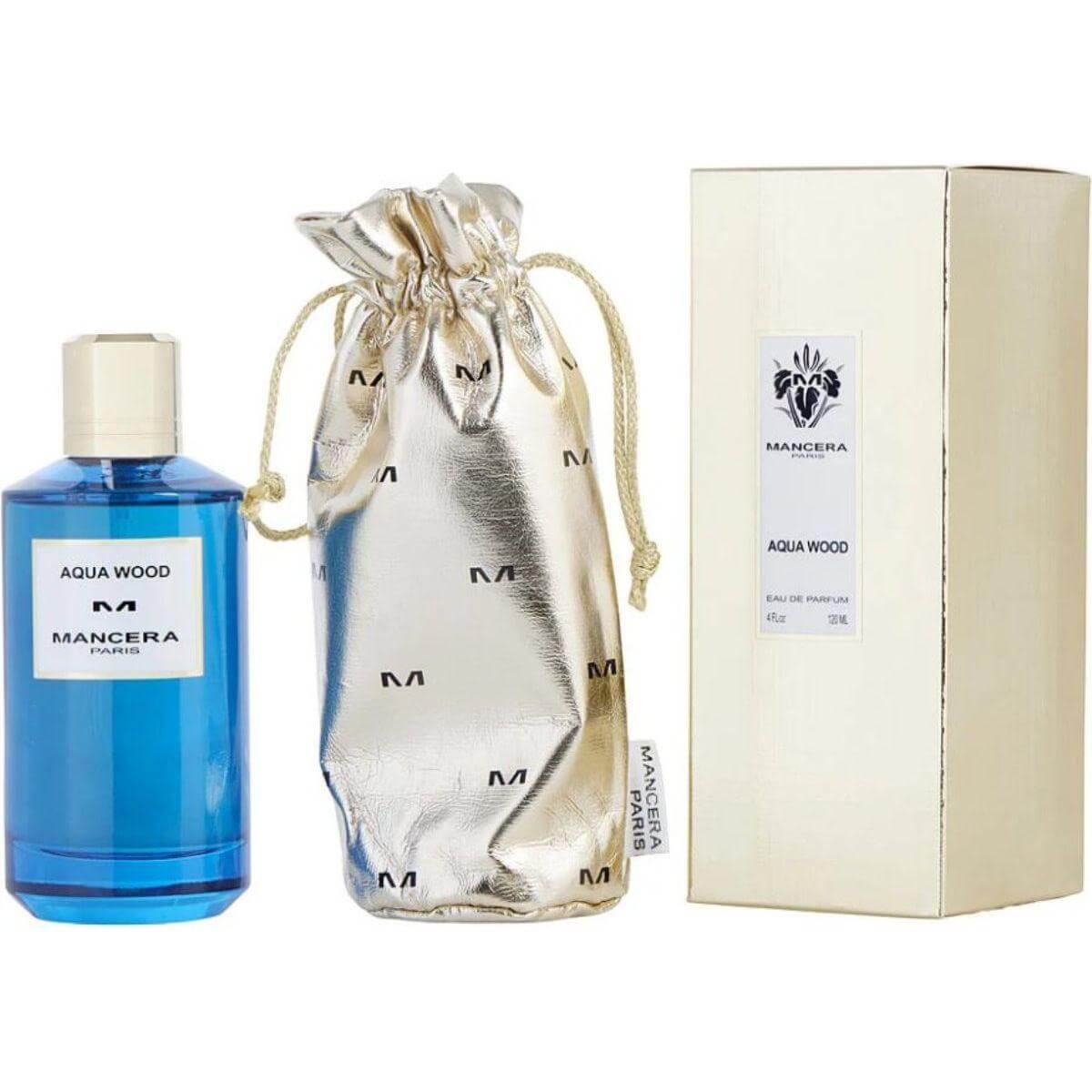 Aqua Wood by Mancera cologne for men EDP 4 / 4.0 oz New in Box 3760265193783