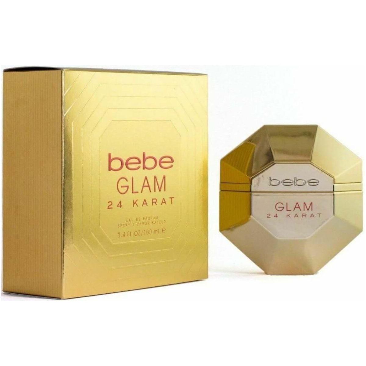 Bebe Glam 24 Karat by Bebe perfume for her EDP 3.3 / 3.4 oz New in Box 085715135858