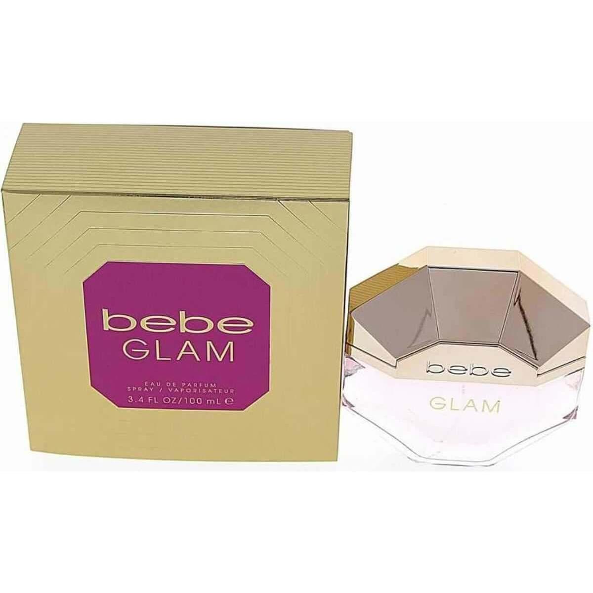 Bebe Glam by Bebe Perfume for Women EDP 3.3 / 3.4 oz New In Box 085715135841