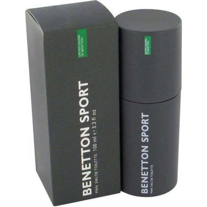 BENETTON SPORT by UNITED COLORS 3.4 oz men 3.3 edt cologne New in BOX 715387780321