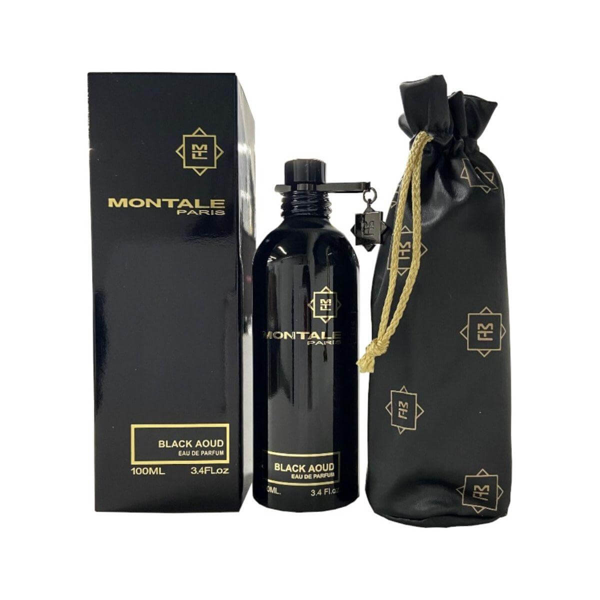 Black Aoud by Montale cologne for men EDP 3.3 / 3.4 oz New In Box 3760260450034