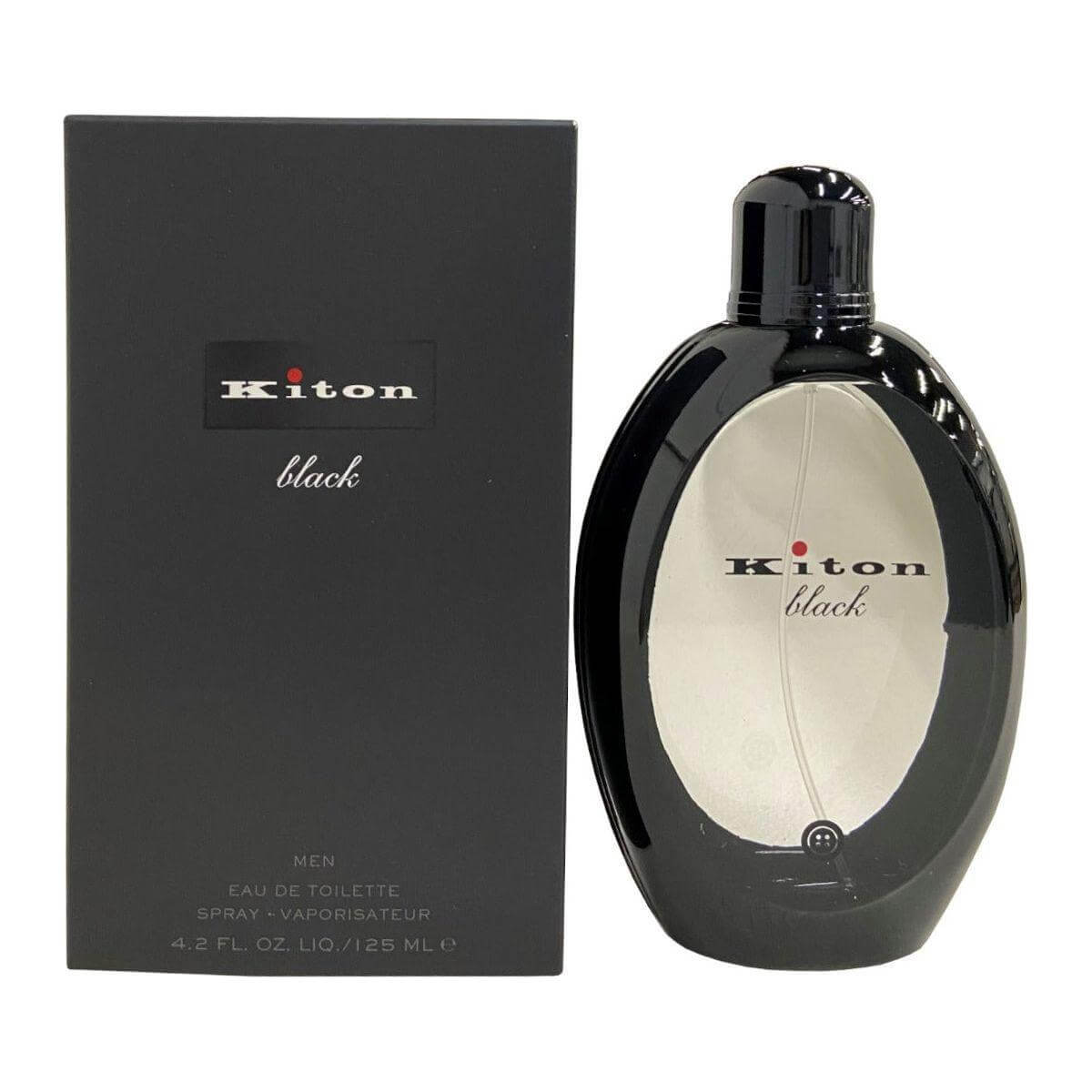Black by Kiton cologne for men EDT 4.2 oz New in Box 022548134412