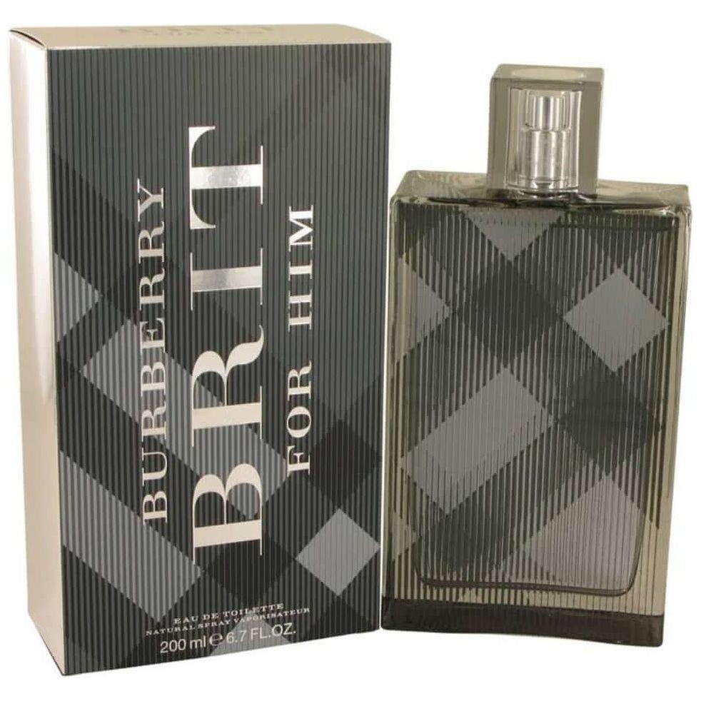 BURBERRY BRIT for him men cologne EDT 6.7 oz 6.8 New in Box 5045493114020