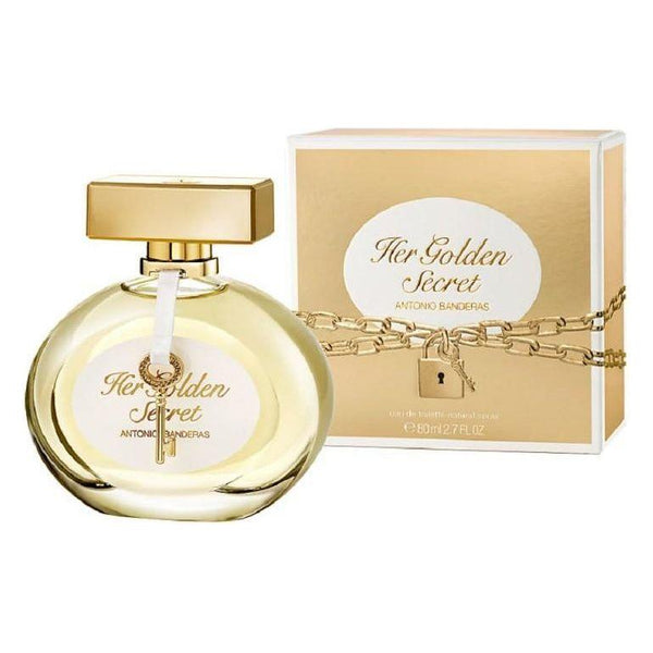 Her Golden Secret by Antonio Banderas 2.7 oz edt Women New IN BOX