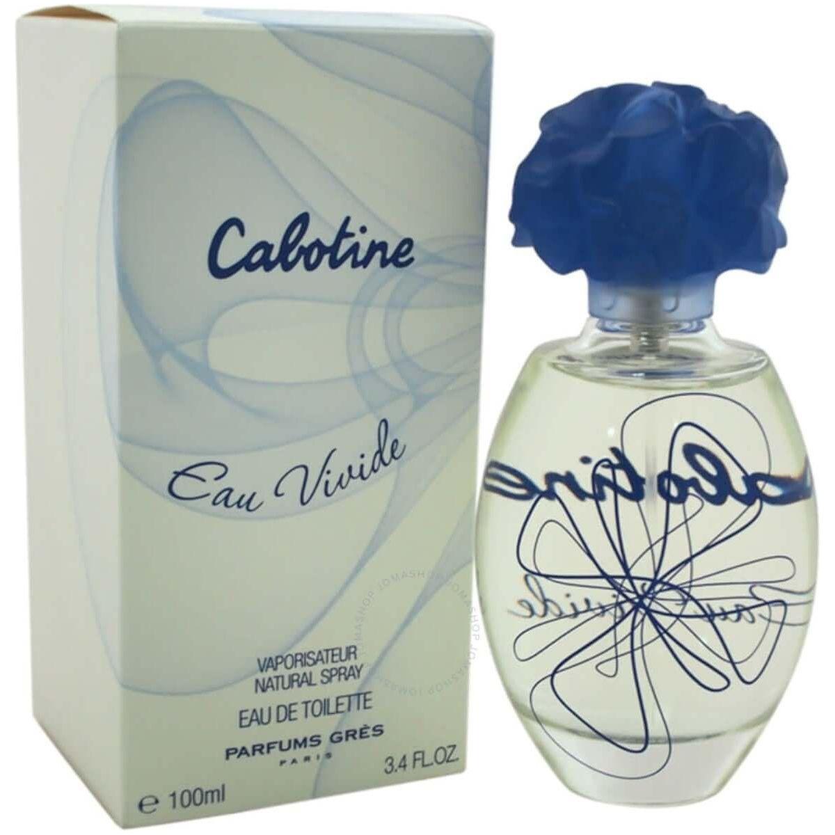 Cabotine Eau Vivide by Parfums Gres for women EDT 3.3 / 3.4 oz New in Box 7640111495567