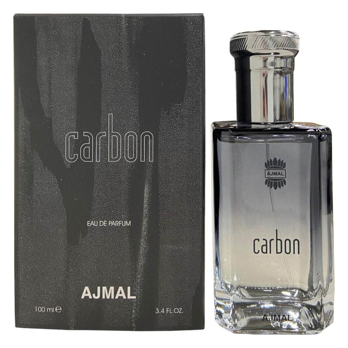 Carbon by Ajmal 3.3 / 3.4 oz EDP Cologne for Men New In Box 6293708000425