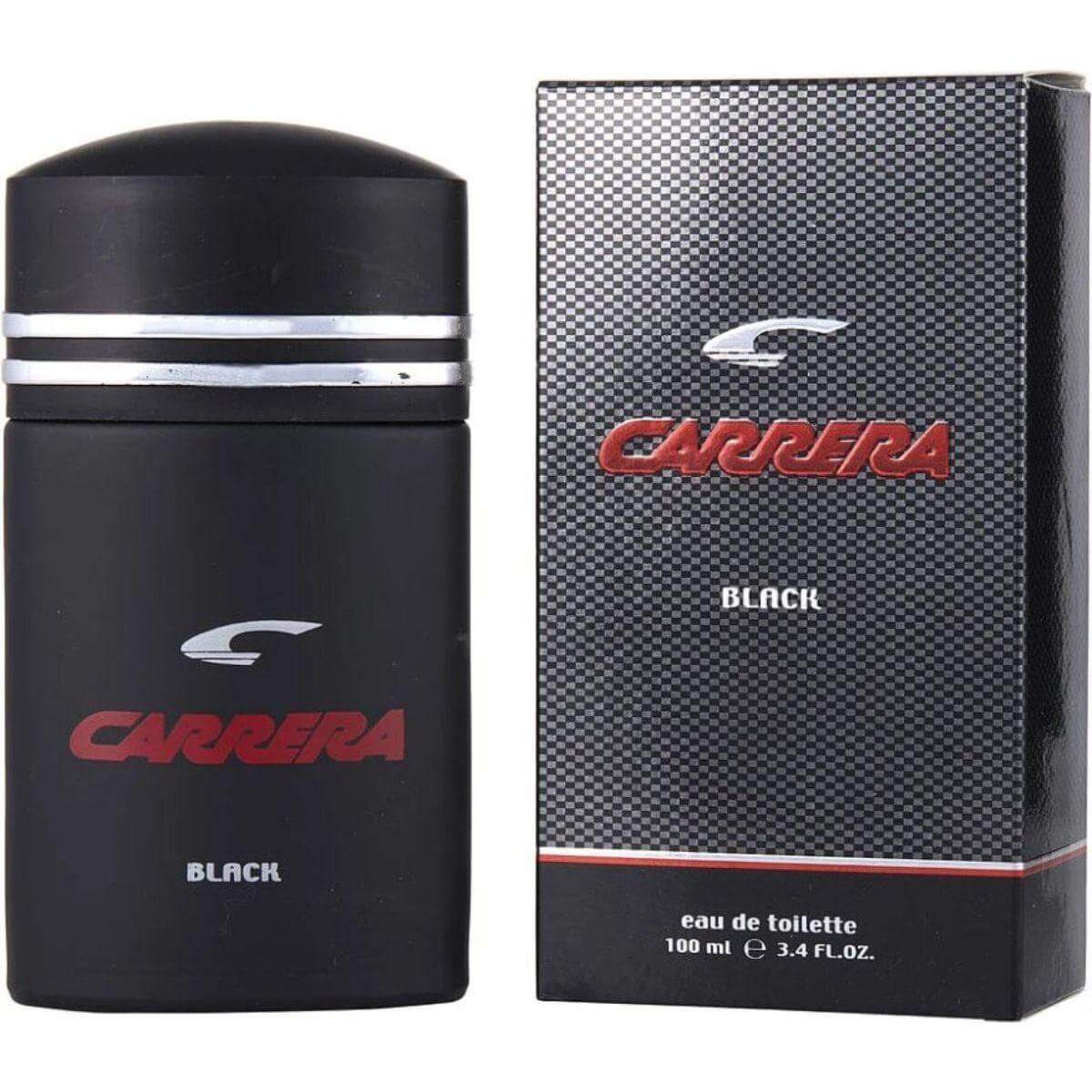 Carrera Black By Muelhens cologne for men EDT 3.3 / 3.4 oz New In Box 827669008815