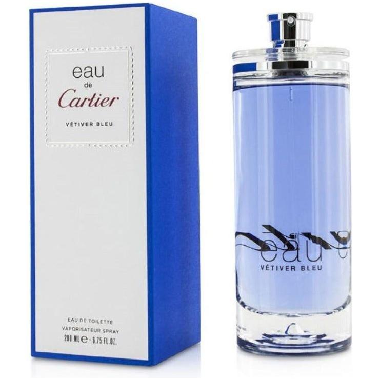 Cartier Eau De Vetiver Bleu Men EDT 6.7/6.8 oz New Box 3432240513120