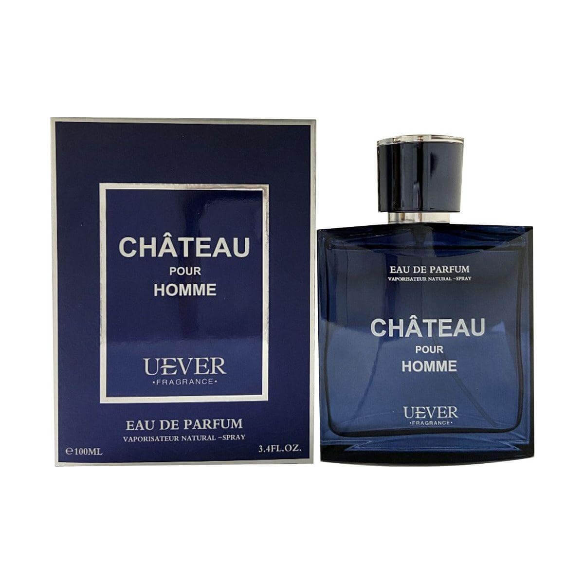 Chateau pour homme by Uever Fragrance cologne EDP 3.3 / 3.4 oz New in Box 049008286474