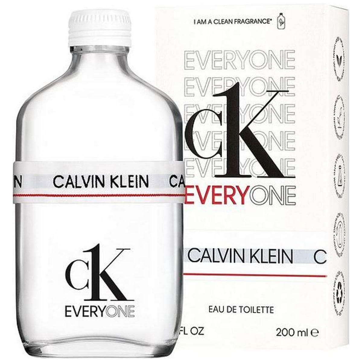 CK Everyone by Calvin Klein for Unisex EDT 6.7 / 6.8 oz New in Box 3614229656152