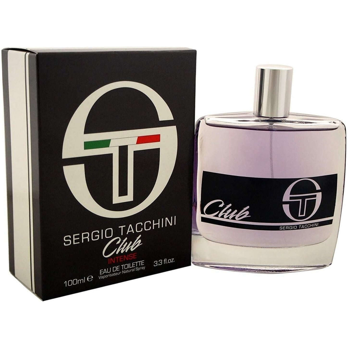 Club Intense by Sergio Tacchini cologne for men EDT 3.3 / 3.4 oz New in Box 8002135134966