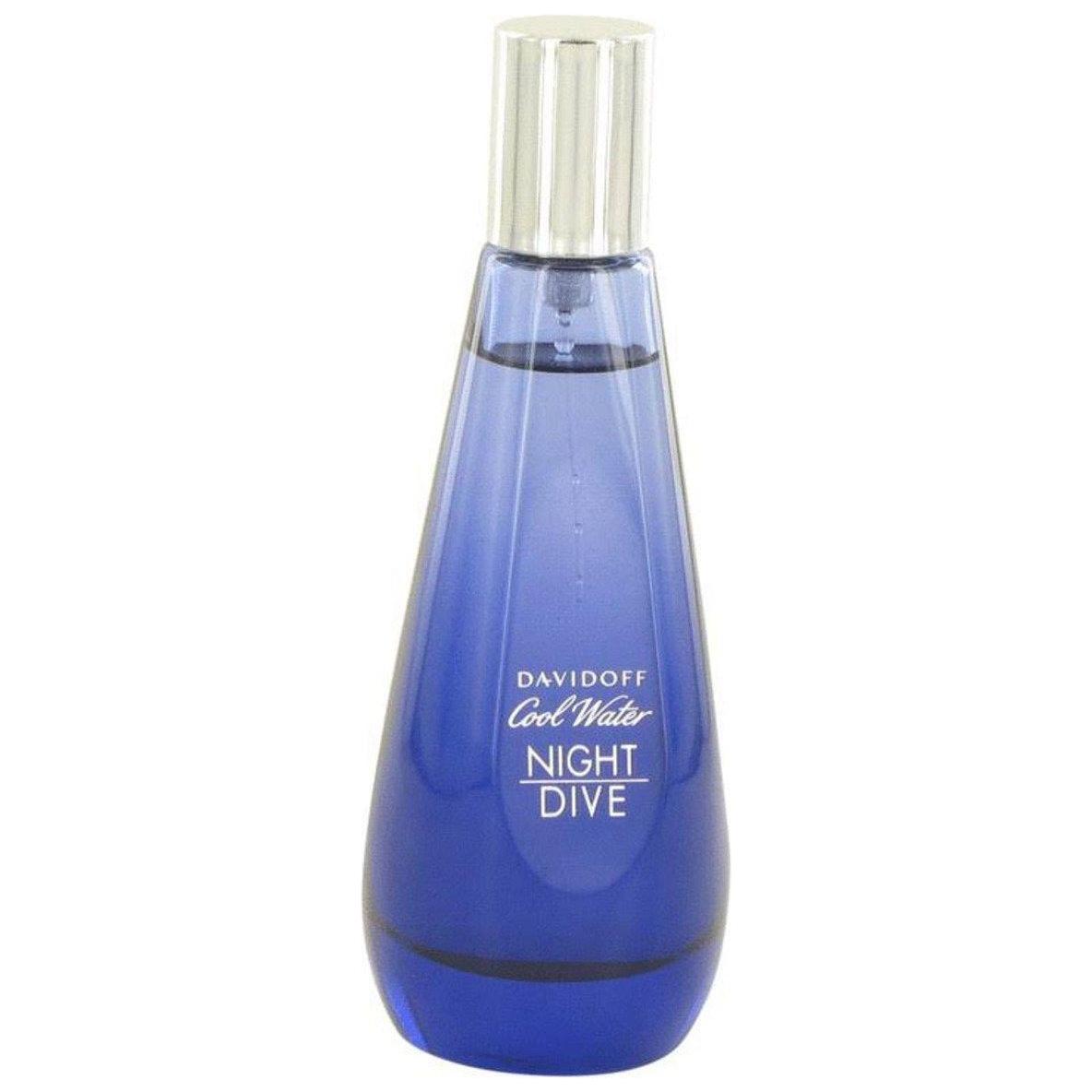 COOL WATER NIGHT DIVE By Davidoff perfume for Women EDT 2.7 oz New Tester 3607347855545