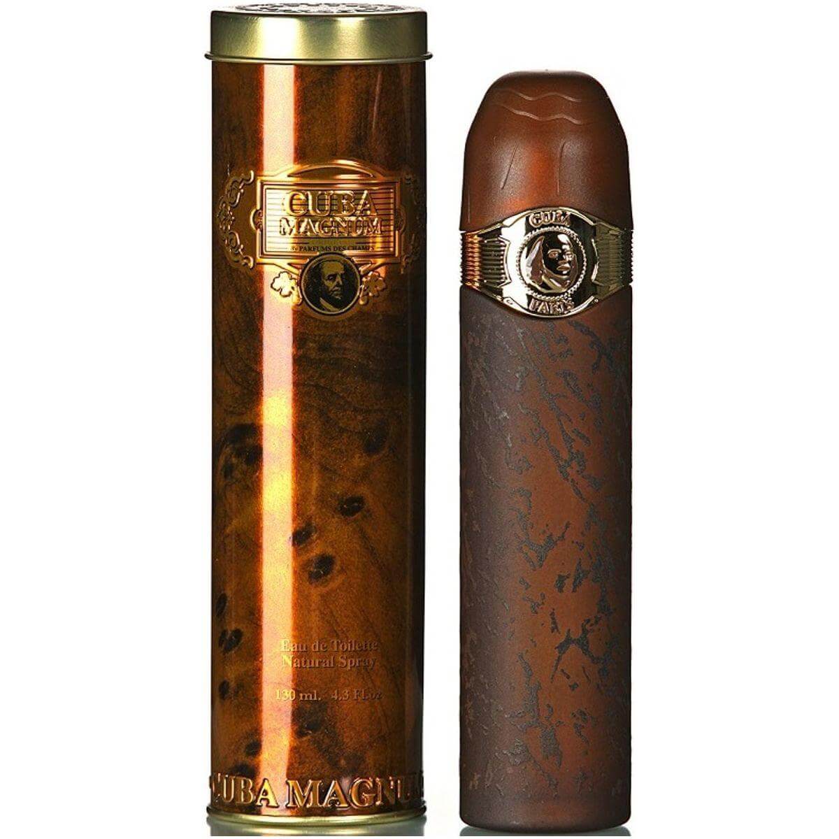 Cuba Magnum Gold by Cuba cologne for men EDT 4.3 oz New In Can 5425017731962