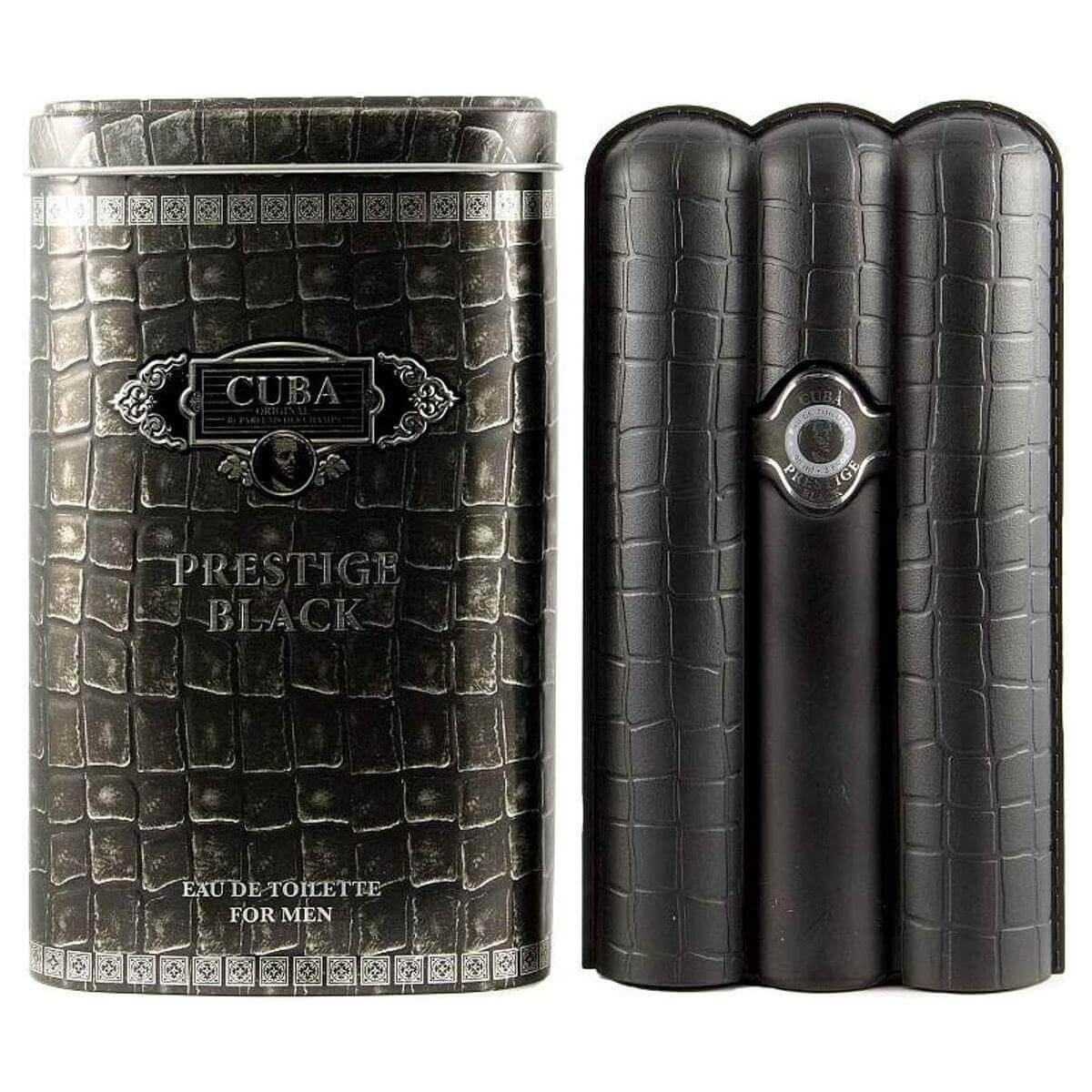 Cuba Prestige Black by Cuba cologne for men EDT 3 / 3.0 oz New In Can 5425017735748