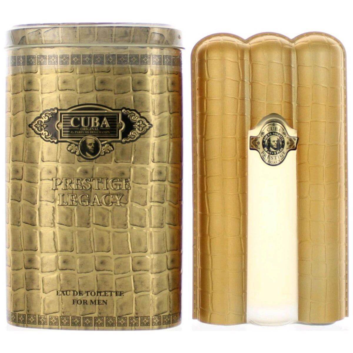 Cuba Prestige Legacy by Cuba cologne for men EDT 3 / 3.0 oz New In Can 5425017735861