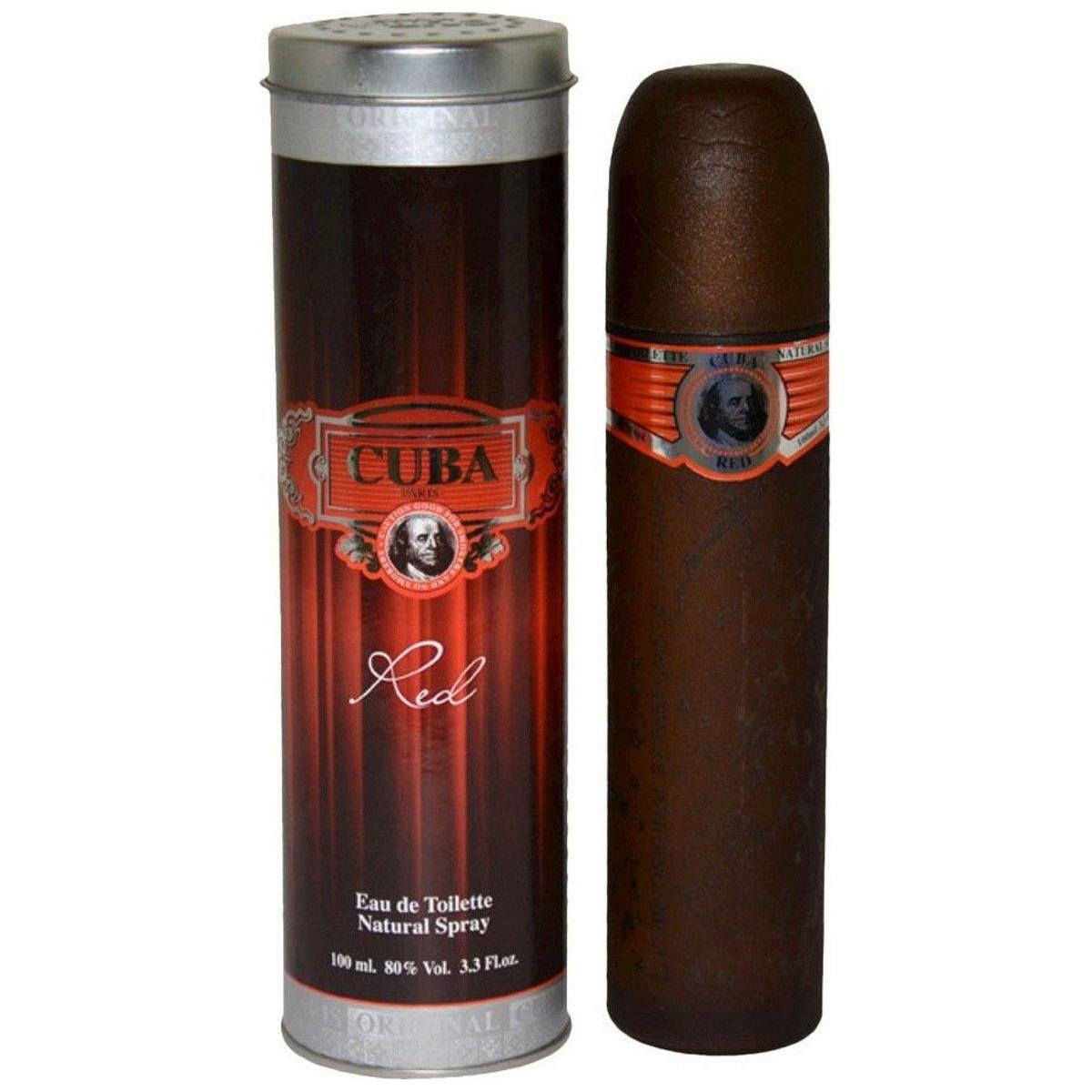 Cuba Red By Cuba cologne for men EDT 3.3 / 3.4 oz New in Box 5425017734192