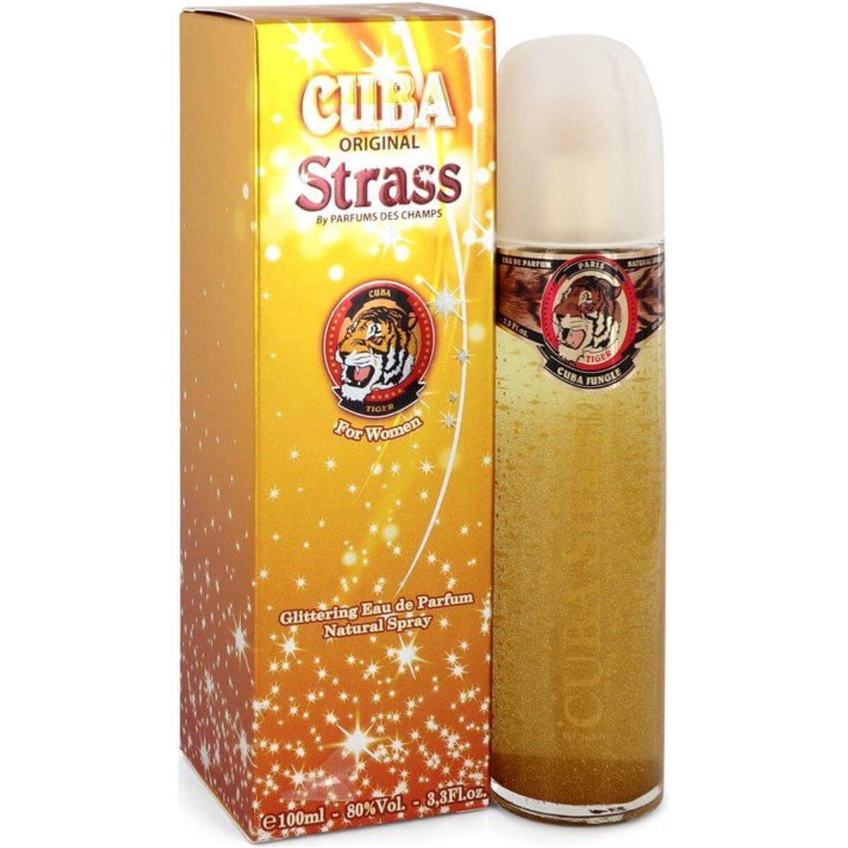 Cuba Strass Tiger by Cuba perfume for women EDP 3.3 / 3.4 oz New In Box 5425017733522