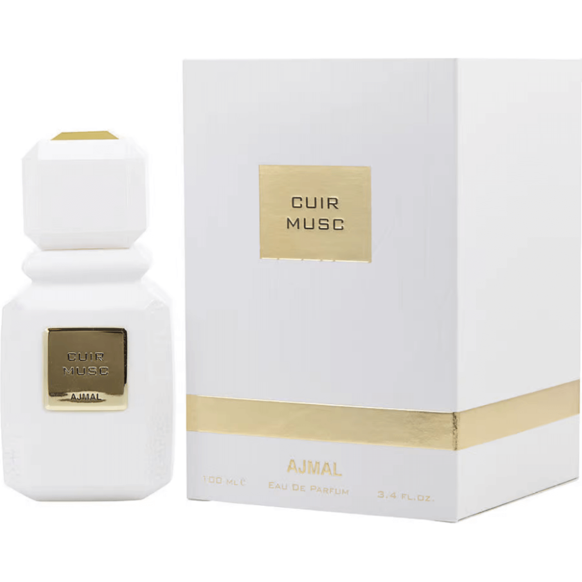 Cuir Musc by Ajmal for Unisex EDP 3.3 / 3.4 oz New In Box 6293708007479