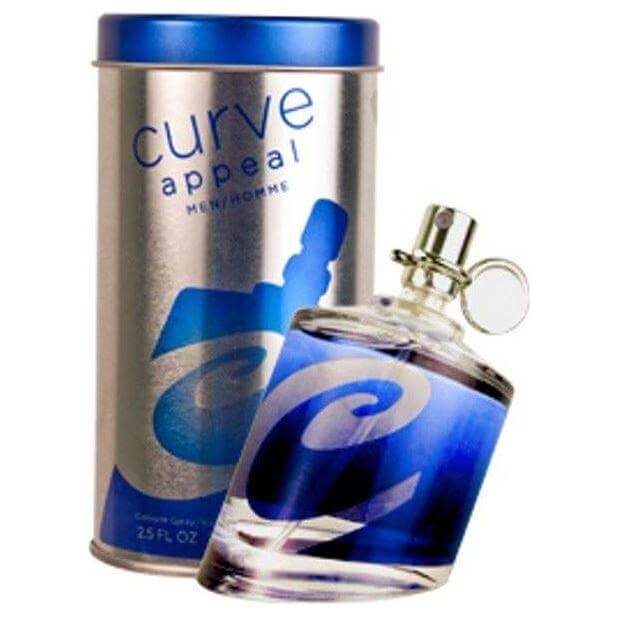 CURVE APPEAL for Men Cologne Spray 2.5 oz Spray edc NEW IN CAN / TIN 719346590860