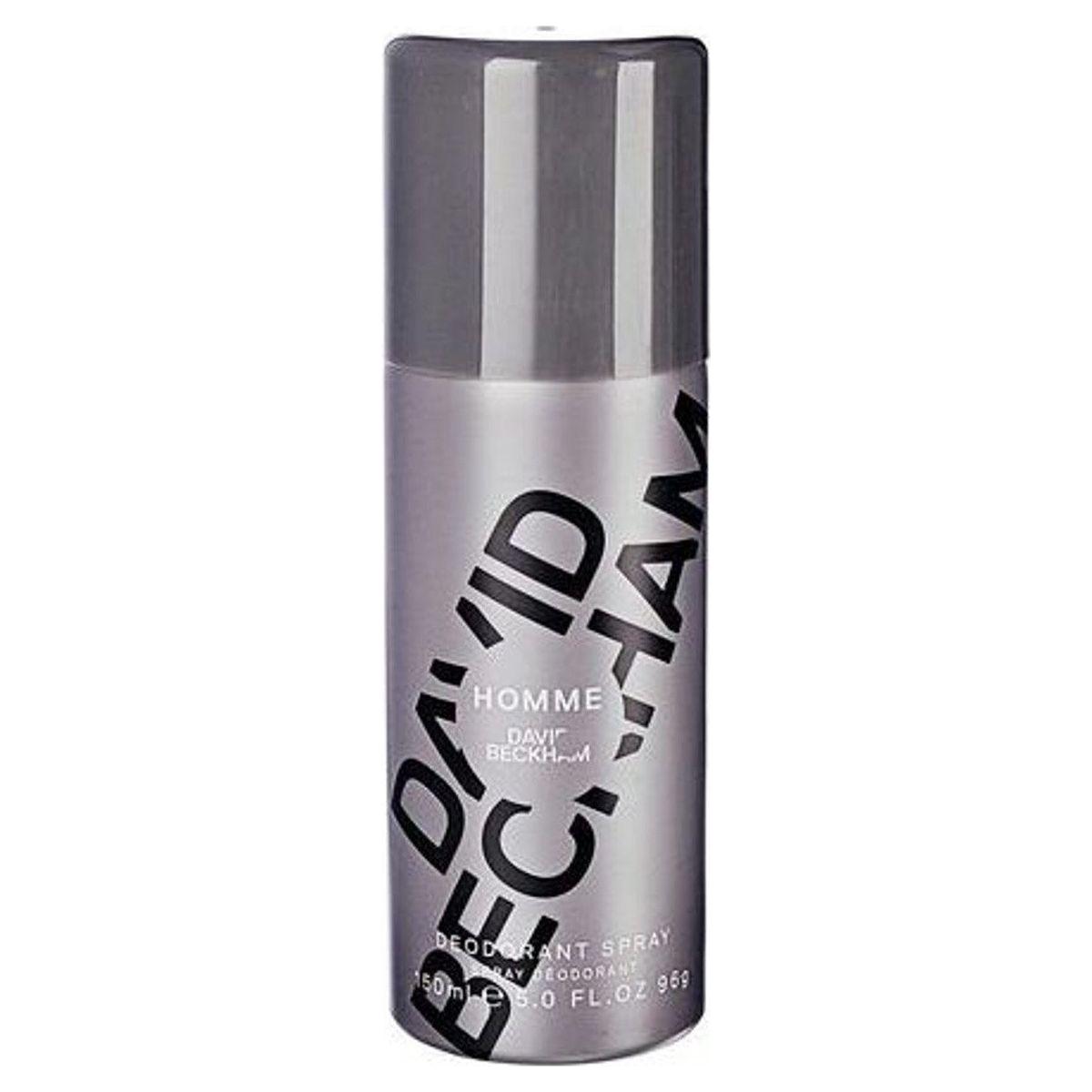 DAVID BECKHAM HOMME DEODORANT BODY SPRAY for Men 5.0 / 5 oz -150 ML 3607342292420