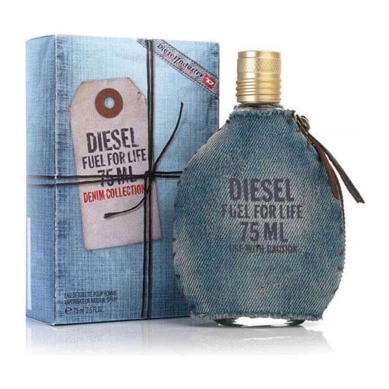 Diesel Fuel For Life DENIM for MEN Cologne 2.5 oz edt Spray NEW IN BOX 3605521409256