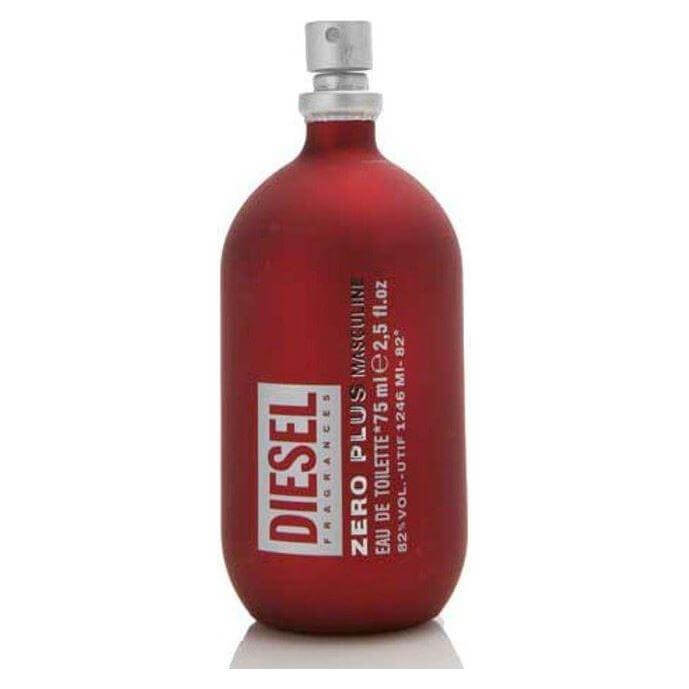 DIESEL ZERO PLUS MASCULINE for Men Cologne 2.5 oz New unboxed no cap