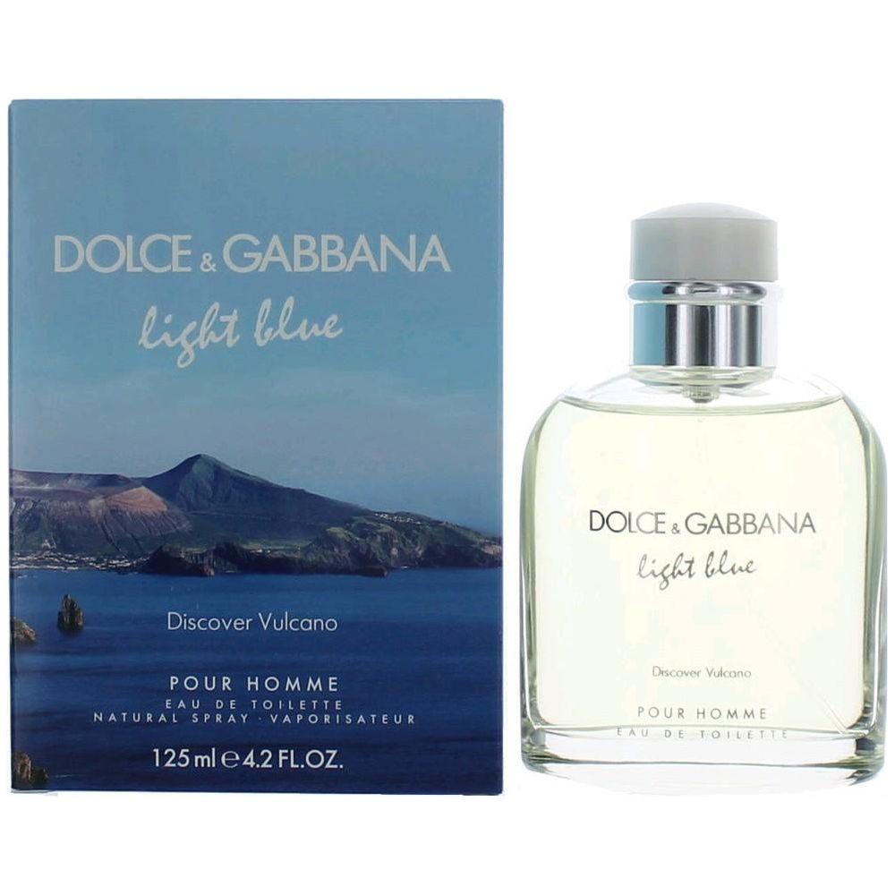 Dolce & Gabbana Light Blue Discover Vulcano cologne for men EDT 4.2 oz New In Bo 737052758428