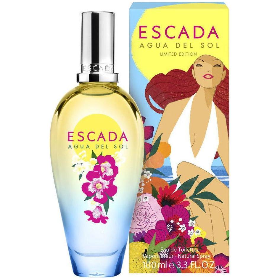 ESCADA AGUA DEL SOL By Escada (limited edition) perfume EDT 3.3 / 3.4 oz New in 730870128244