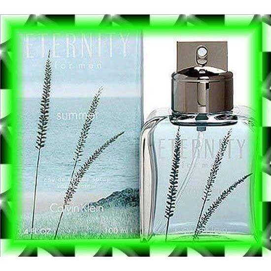 ETERNITY SUMMER 2008 Men Calvin Klein 3.4 oz Cologne New in Box Sealed