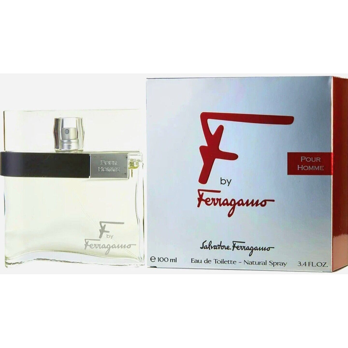 F by Ferragamo Pour Homme cologne EDT 3.3 / 3.4 oz New in Box 8032529115653