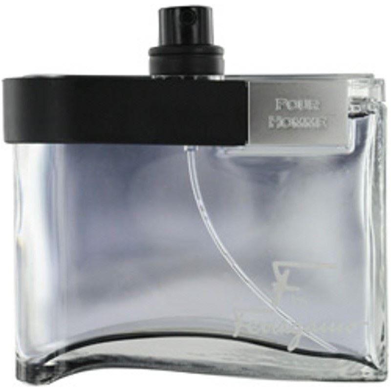F Ferragamo Black by Salvatore Ferragamo for Men 3.4 oz 3.3 Spray EDT New tester 8032529118111