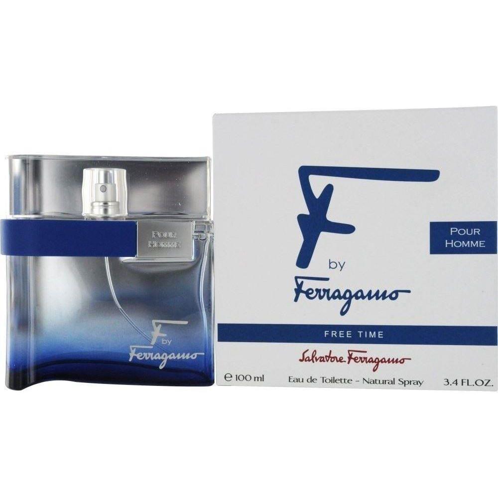 F Ferragamo FREE TIME Pour Homme Men Cologne 3.4 / 3.3 oz edt New in Box 8034097950025