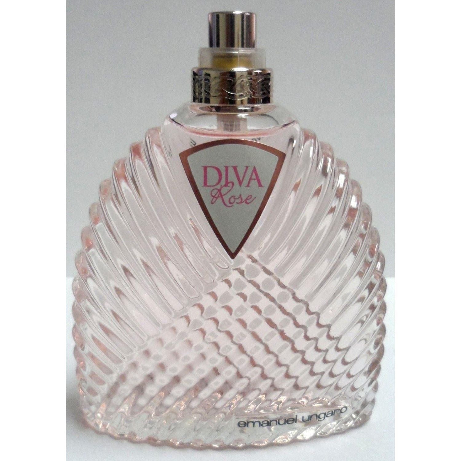 Rose Diva by Emanuel Ungaro 3.3 3.4 oz EDP Tester for Women Rose Diva by Emanuel Ungaro 3.3 3.4 oz EDP Tester for Women