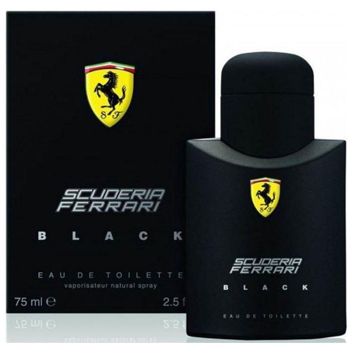 Ferrari Black by Ferrari 2.5 oz edt Cologne Spray for Men New in Box 8002135111998