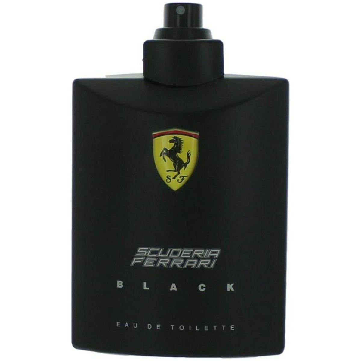 Ferrari Black by Ferrari 4.2 oz edt Cologne Spray for Men New Tester 8002135112032