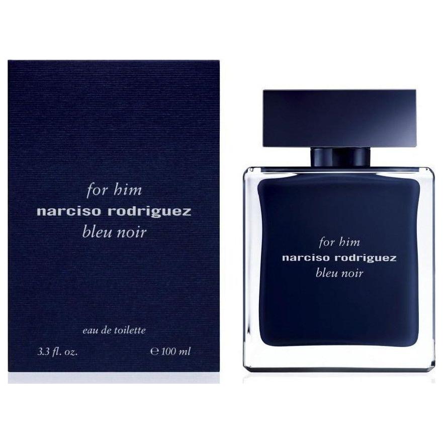 FOR HIM NARCISO RODRIGUEZ BLEU NOIR cologne edt 3.3 oz 3.4 New in Box - 3.4 oz / 100 ml 3423478806054
