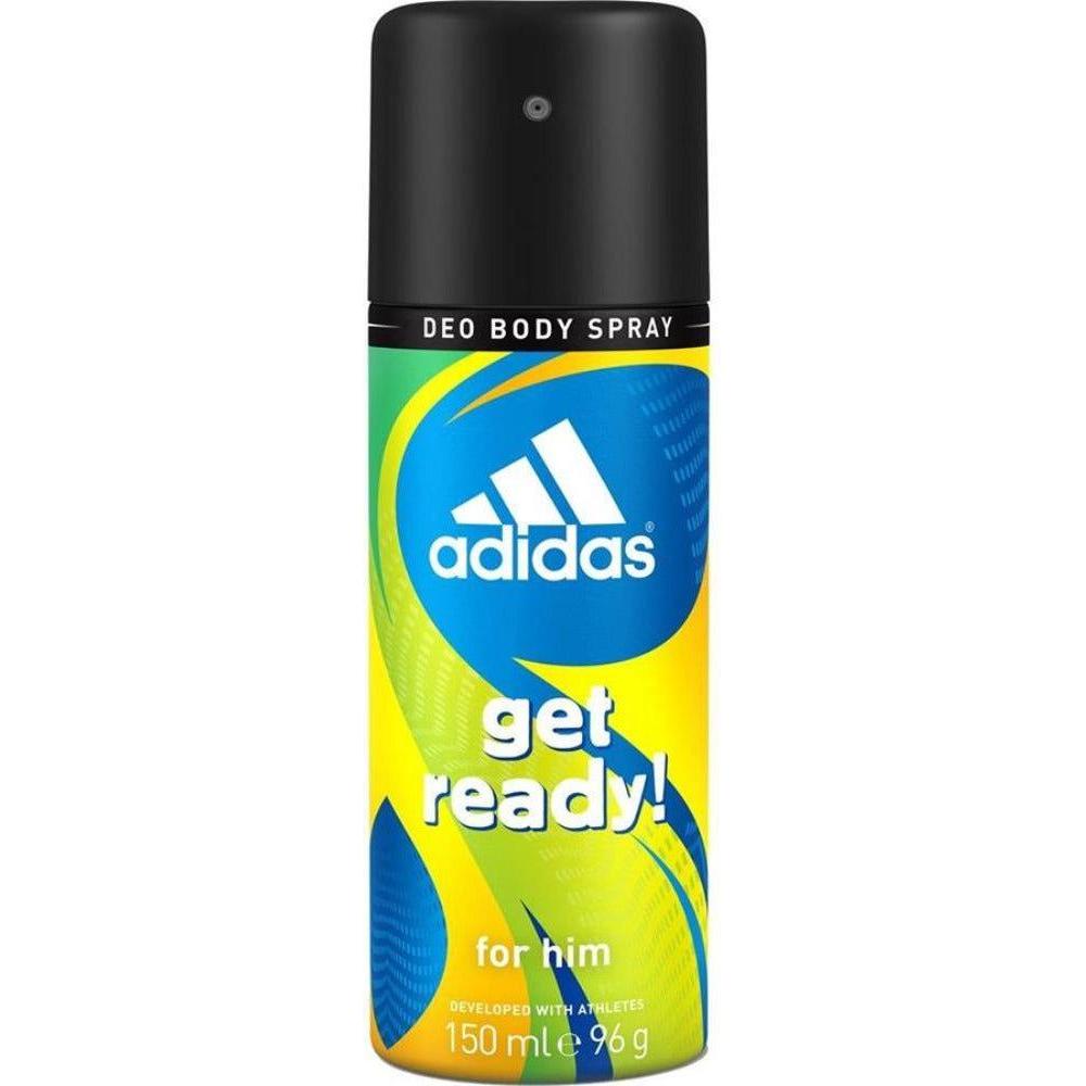 Get Ready ! Adidas Deodorant Body Spray men 5 oz 3607342735699