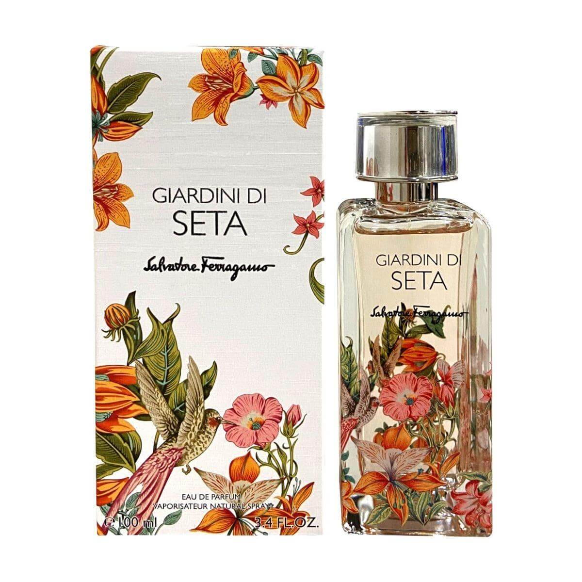 Giardini di Seta by Salvatore Ferragamo for unisex EDP 3.3 / 3.4 oz New in Box 8052464890316