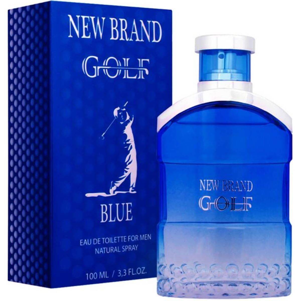 Golf Blue by New Brand cologne for men EDT 3.3 /3.4 oz New In Box 5425017730996
