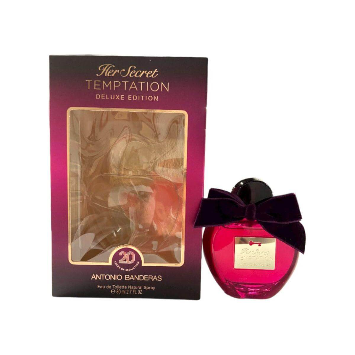 Her Secret Temptation (Deluxe Edition) by Antonio Banderas for women EDT 2.7 oz New In Box 8411061912966