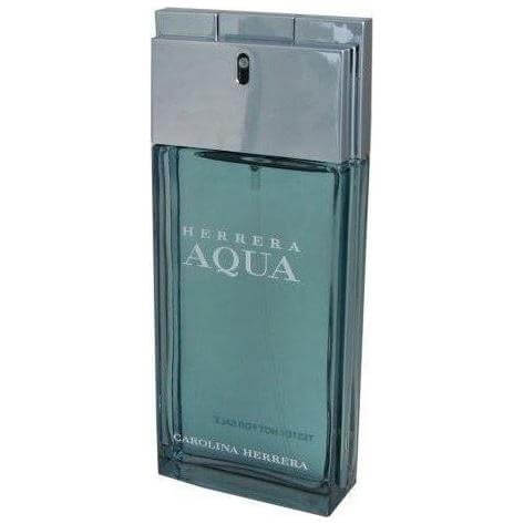 Herrera Aqua cologne by Carolina Herrera Men EDT 3.4 oz Spray 3.3 tester