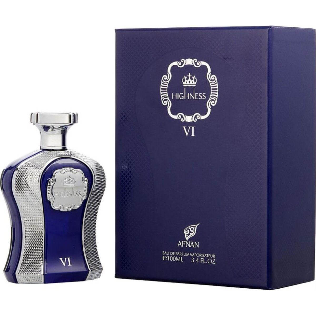 Highness Vi Blue by Afnan cologne for men EDP 3.3 / 3.4 oz New in Box 6290171070153