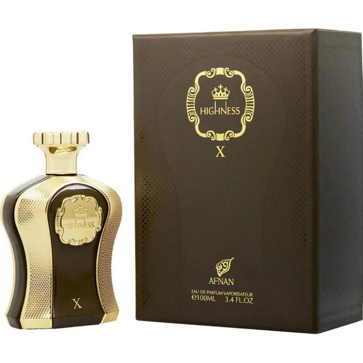 Highness X Brown by Afnan cologne for men EDP 3.3 / 3.4 oz New in Box 6290171070177